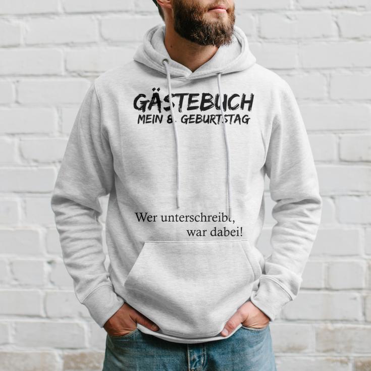 Kinder Mein 8 Geburtstag Und Das Gästebuch Kapuzenpullover Geschenke für Ihn