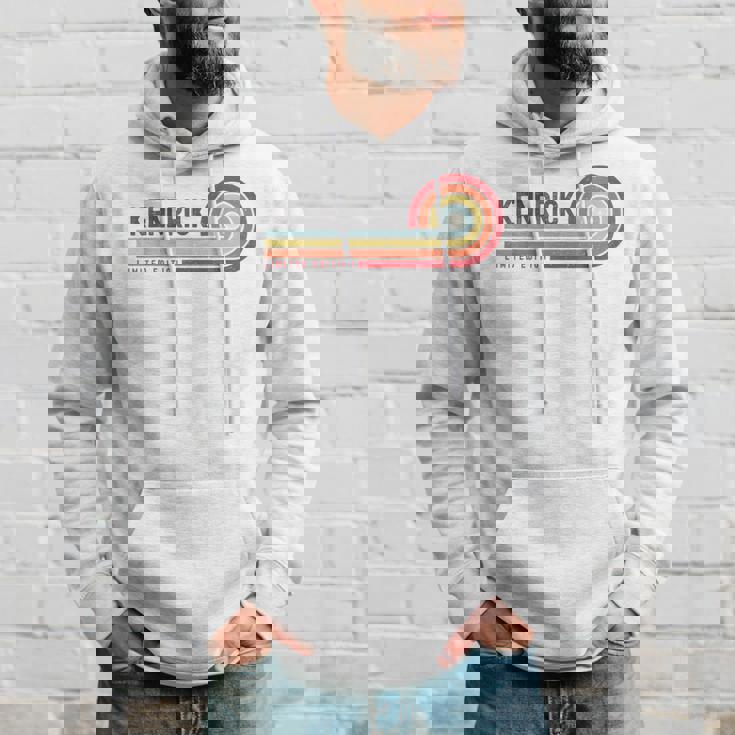 I Love Kendrick Personalizado Retro Sunset Primer Nombre Sudadera Regalos para él