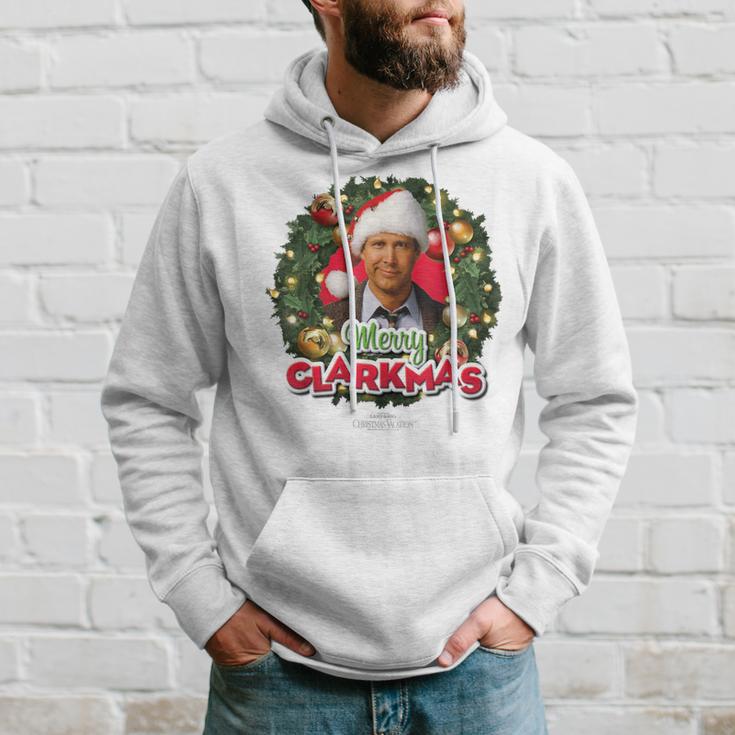 National Lampoon's Christmasacation Merry Clarkmas Blue Kapuzenpullover Geschenke für Ihn