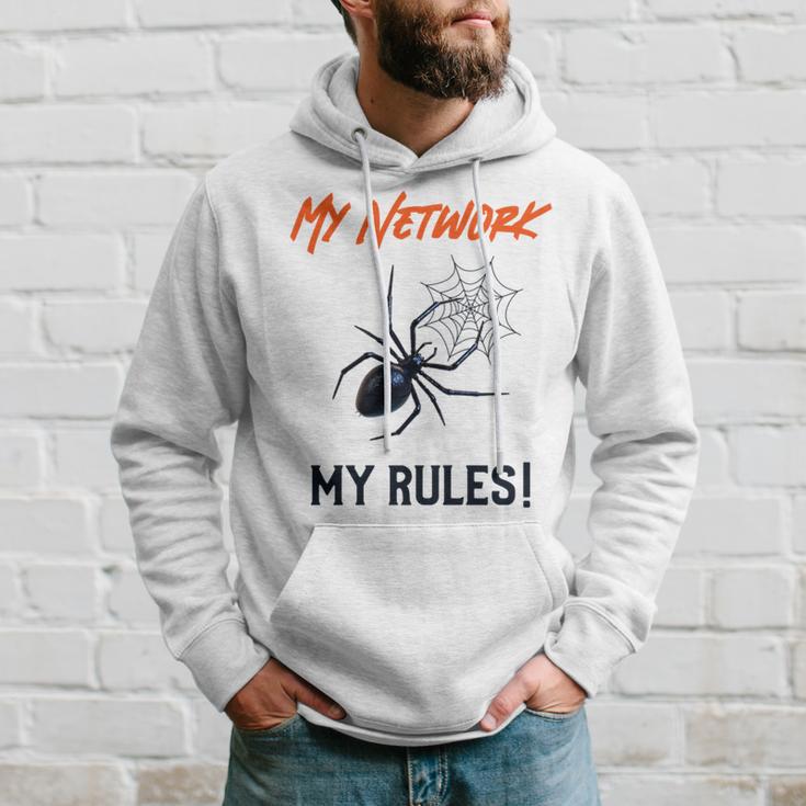 My Network My Rules Lustiges It Cyber Security Kapuzenpullover Geschenke für Ihn