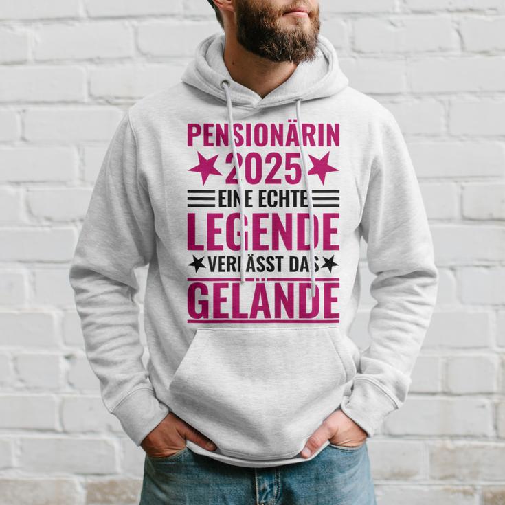 Pensionärin 2025 Eine Echte Legendeerlässt Das Gelände German Langu Kapuzenpullover Geschenke für Ihn