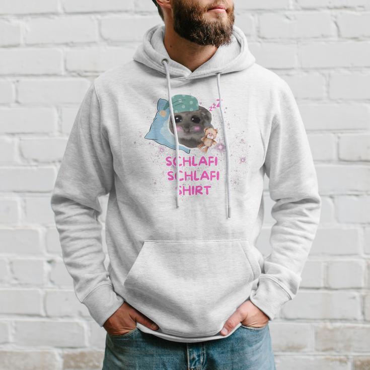 Schlafi Schlafi Hamster Meme Gray Kapuzenpullover Geschenke für Ihn