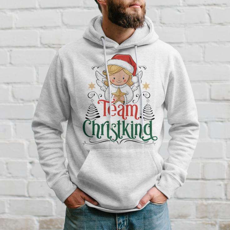 Team Christkind Christmas Eve Family Costume Kapuzenpullover Geschenke für Ihn