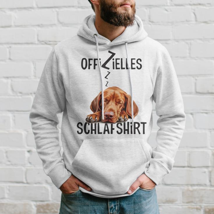 Vizsla Official Sleep With Dog Kapuzenpullover Geschenke für Ihn