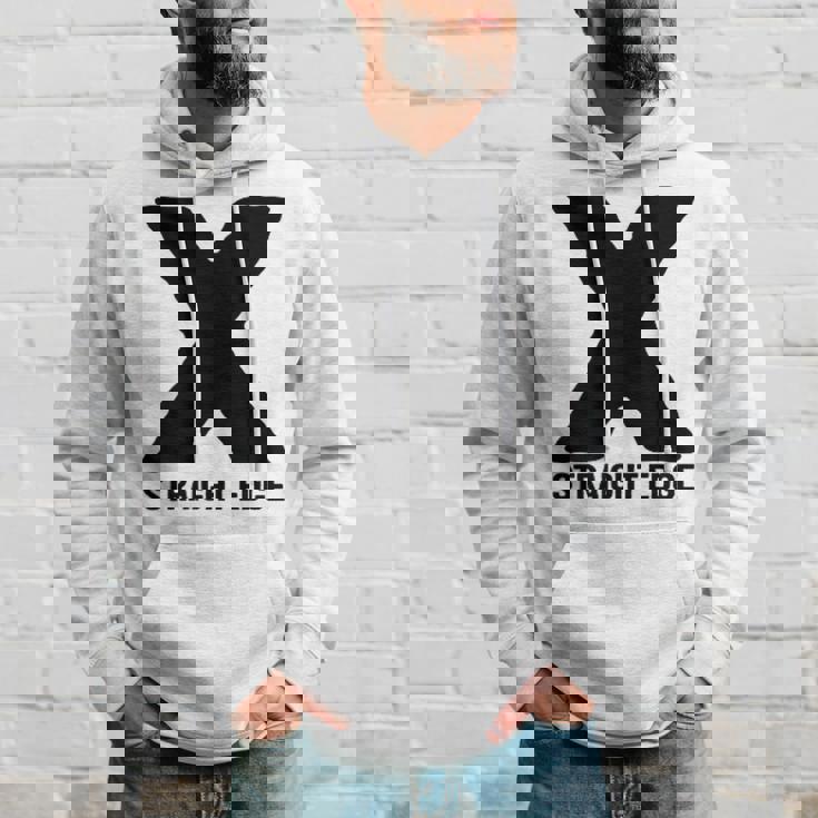 X Straight Edge Hardcore Punk Movimiento Regalo Sudadera