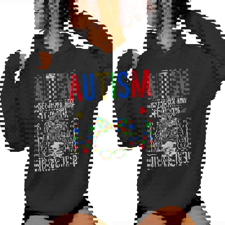Autism Awareness Doesn't Come With A Manual Autism Mom Women Hoodie