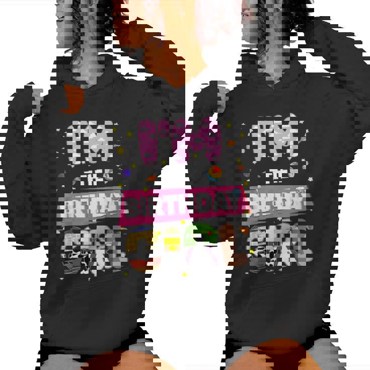 Im The Birthday Girl Cowgirl Family Party Decoration Women Hoodie