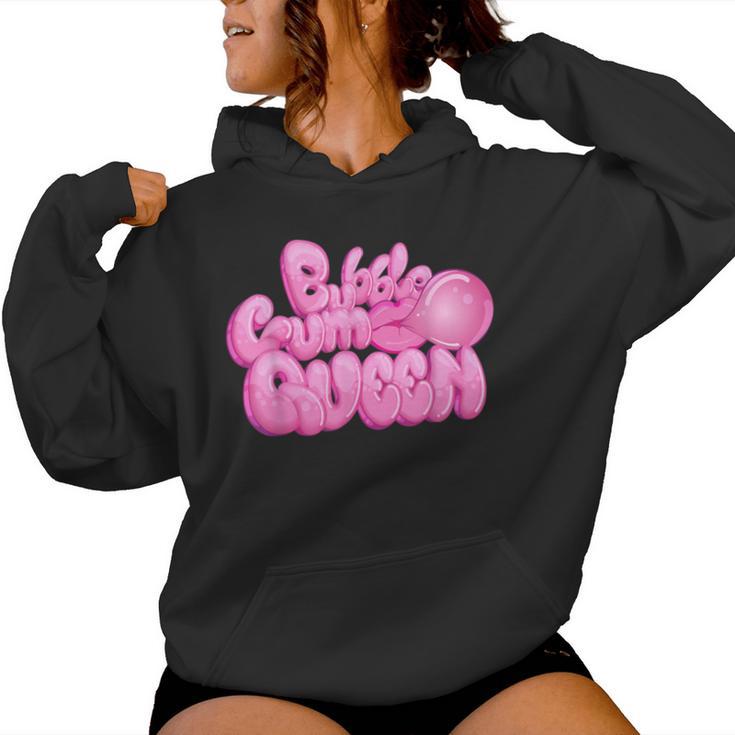 Bubblegum Queen I Bubblegum Chewing Candy Sweet Kapuzenpullover für Damen