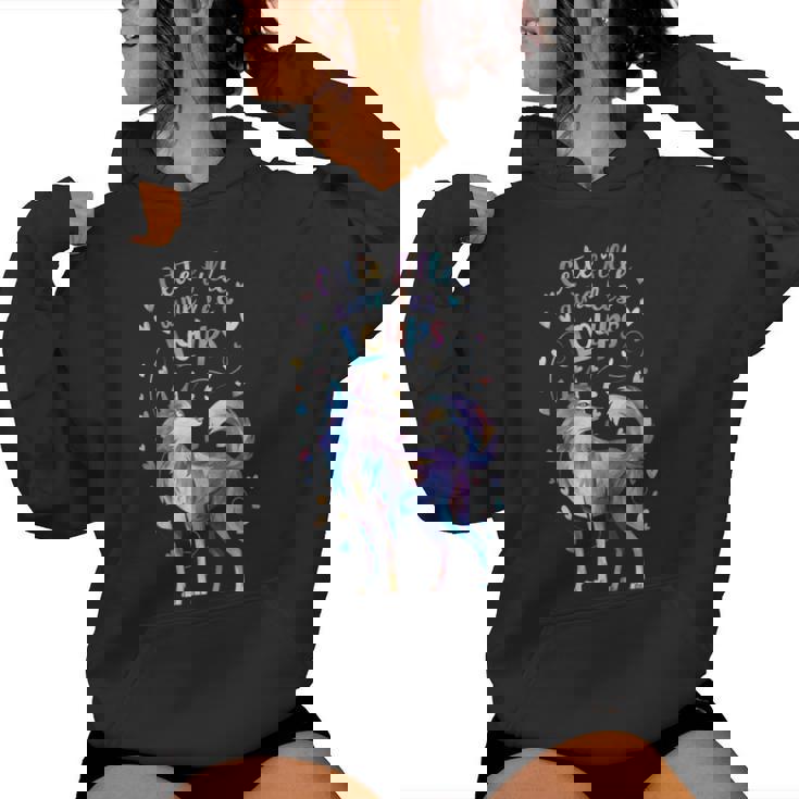 Cette Fille Aime Les Loups Cadeau Mignon Sweat à capuche femme