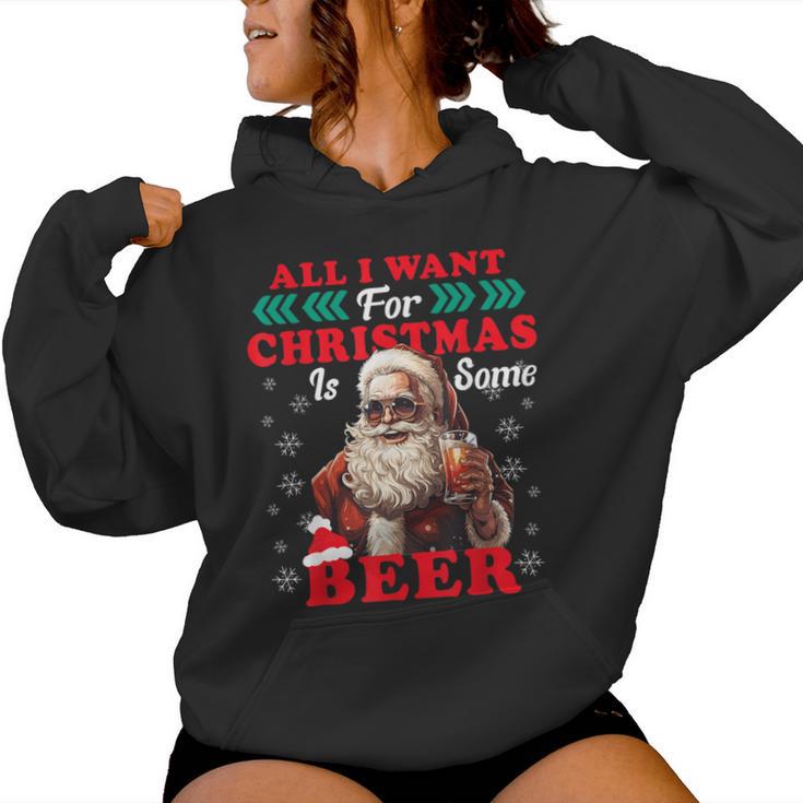 Christmas Beer Christmas Tree Kapuzenpullover für Damen