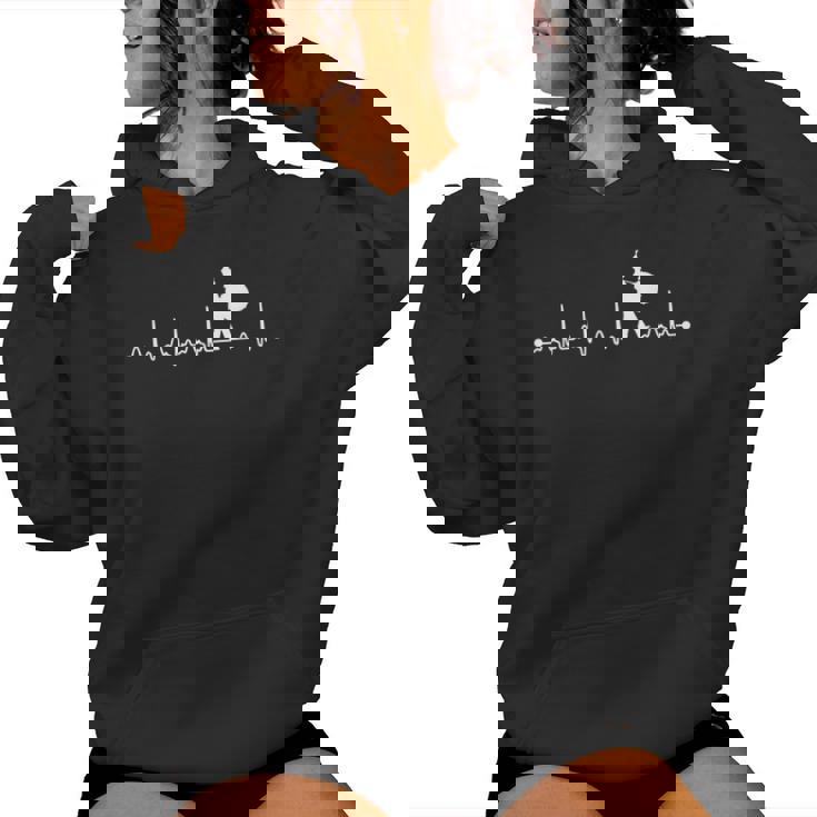 Heartbeat Bass Drum Ecg For Marching Band Mom Dad Women Hoodie Heartbeat Bass Drum Ecg For Marching Band Mom Dad Women Hoodie