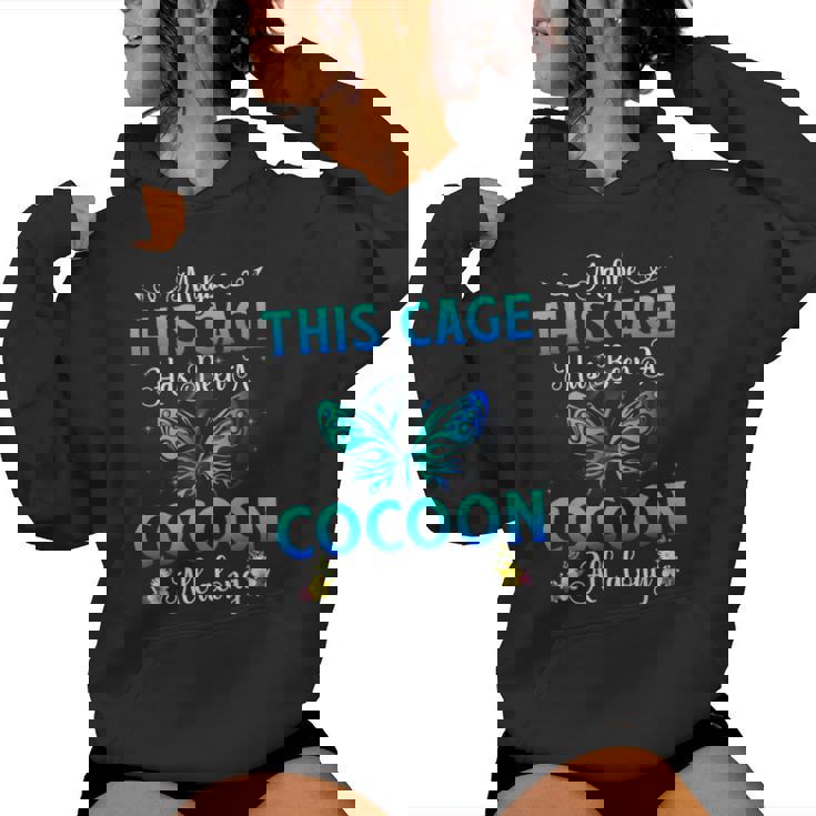 Incroyable Papillonolant Nouvelleie Et Espoir S Sweat à capuche femme