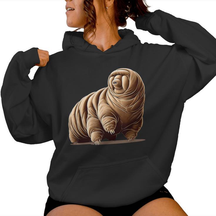 Graphic Microbiologist With Tardigrade Kapuzenpullover für Damen