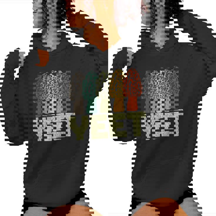Morel Mushroom Yeet Jouet Amusant Pour Chasseurs De Champignons Sweat à capuche femme