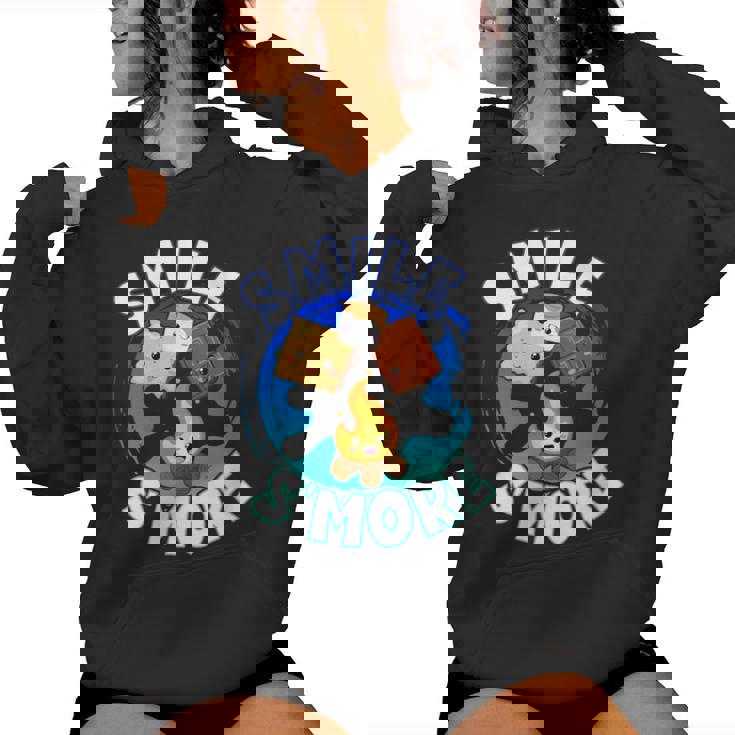 Smile S'More Weekend Clamping Children Women's Hoodie