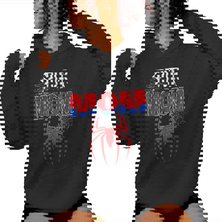 Spider Mom Mother's Day Matching Family Birthday Women Hoodie