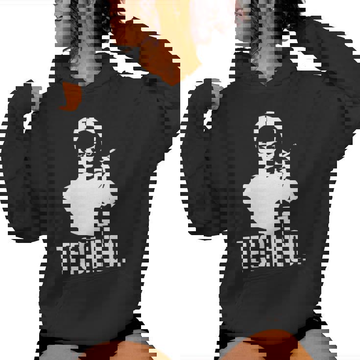 Techno Costume De Religieuse – Drôle De Religieuse Sweat à capuche femme
