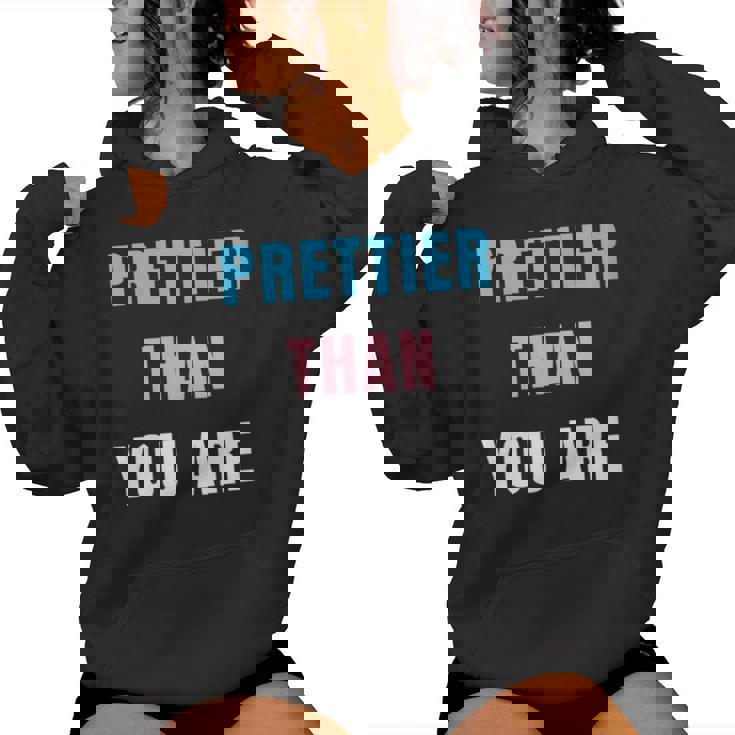 Trans Queer LGTBQ Transgender Humor Gay Pride Women's Hoodie