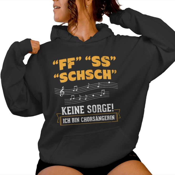 Women's Keine Sorge Chorsänger Kapuzenpullover für Damen