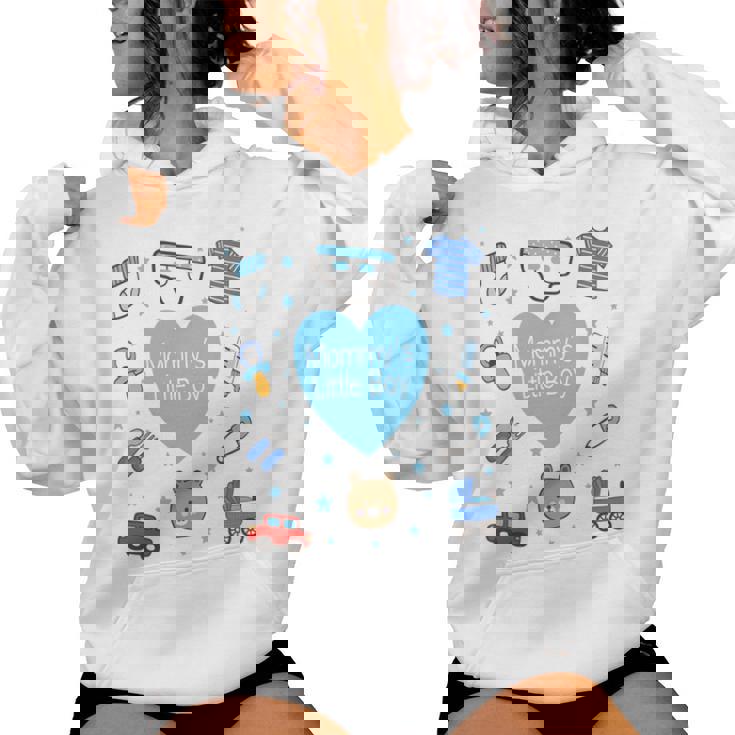 Abdl Ageplay Mommy's Little Boy Bdsm Kawaii Mommydom Dl Manga Larga Sudadera con capucha para mujer