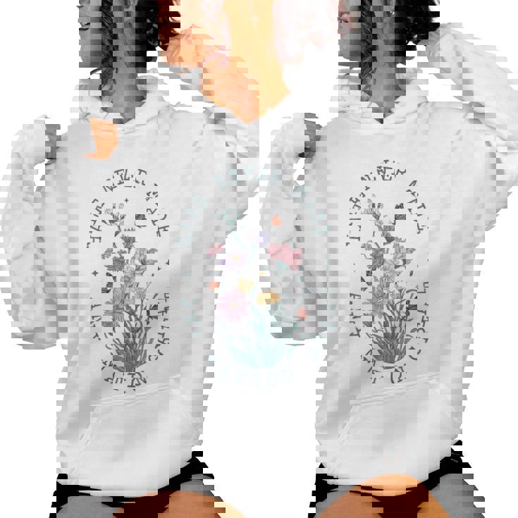 Anti Trump Floral Butterflies Democrat President Liberal Women Hoodie