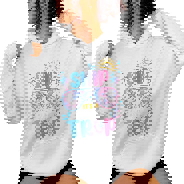 Aw Ship It's A Girls Trip Cruise Squad Matching Women Hoodie
