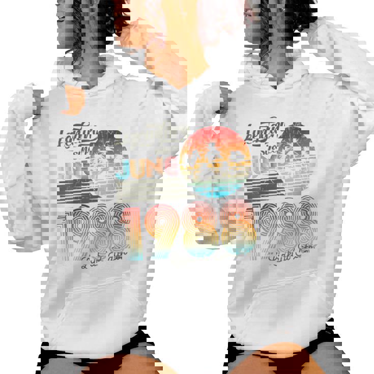 Birthday Legendary Since June 1988 Women Hoodie