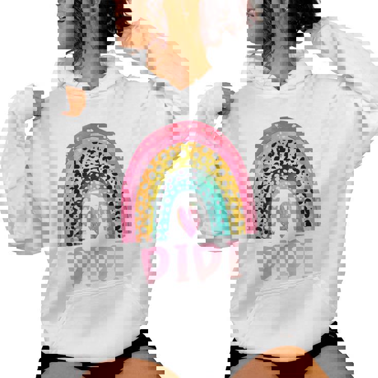 Didi Rainbow Mother's Day Love Cute Women Hoodie