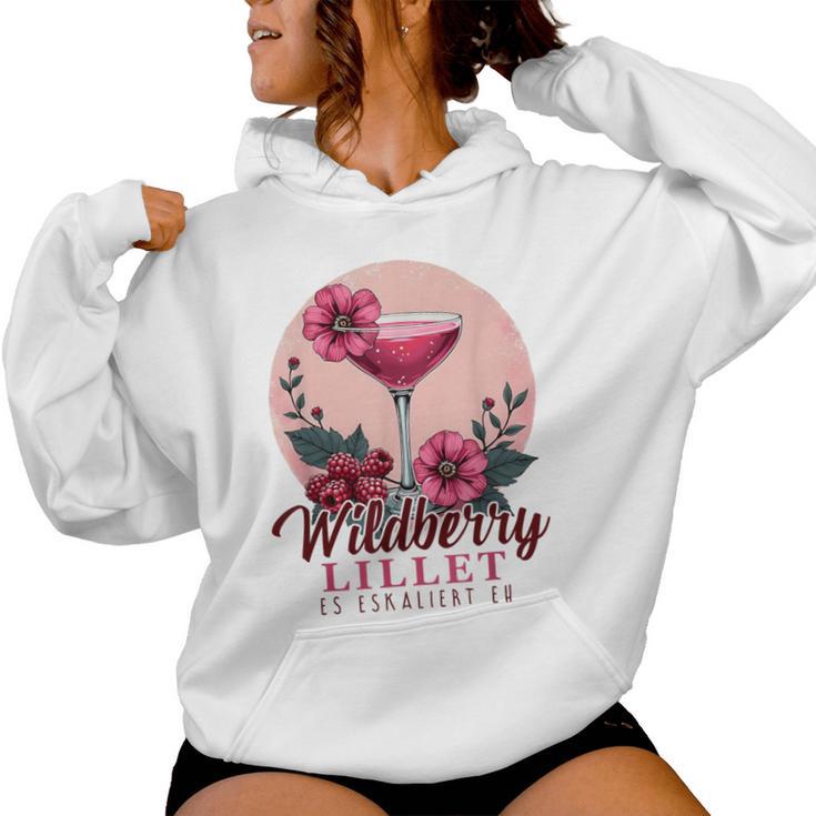 Es Escaliert Eh Summer Cocktail Party Wildberry Lillet Women's Kapuzenpullover für Damen