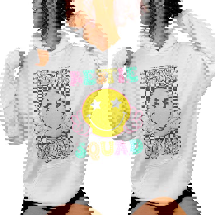 Groovy Bestie Squad Best Friends Matching Girls Boys Women Hoodie