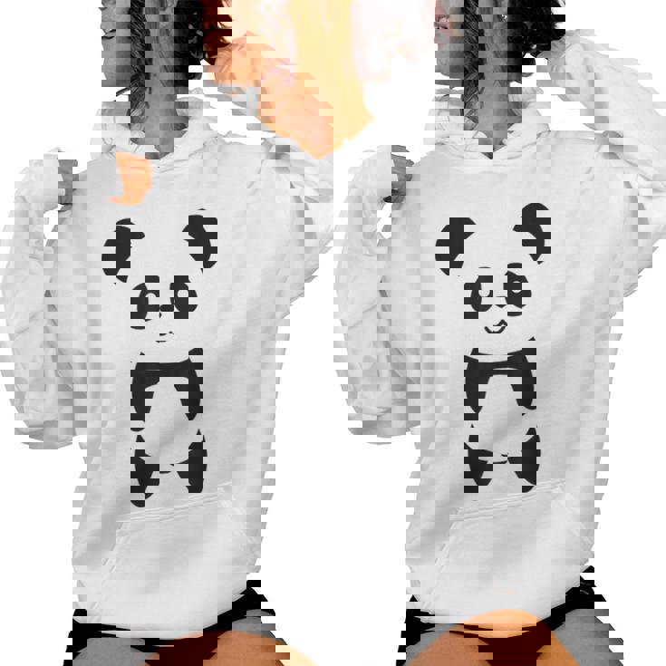 Linda De Oso Panda Para Los Amantes De Los Pandas Sudadera con capucha para mujer