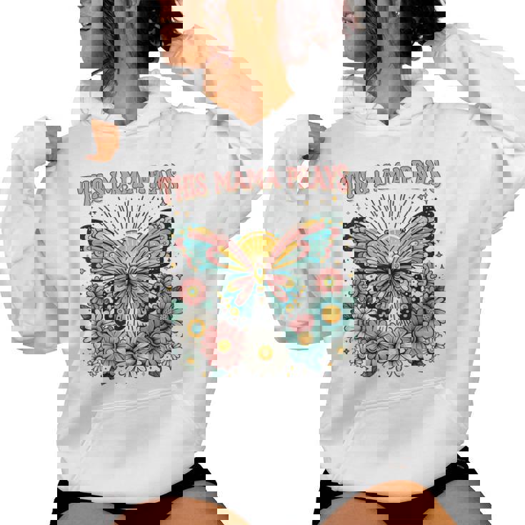 This Mama Prays Christian Mommy Faith Mother's Day Women Hoodie
