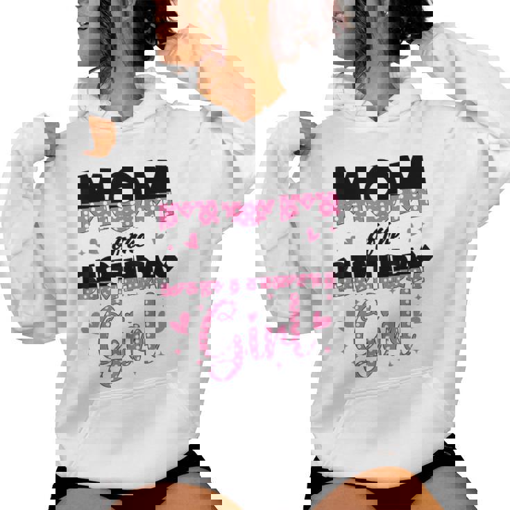 Mom And Dad Of The Birthday Girl Family Party Decorations Women Hoodie