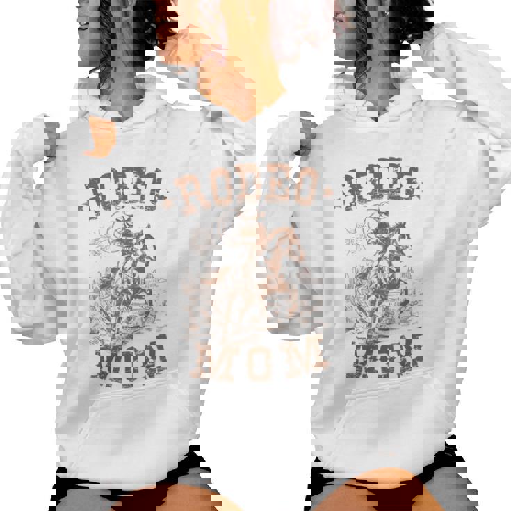 Rodeo Mom Western Cowboy Mommy Family Matching Mother's Day Women Hoodie
