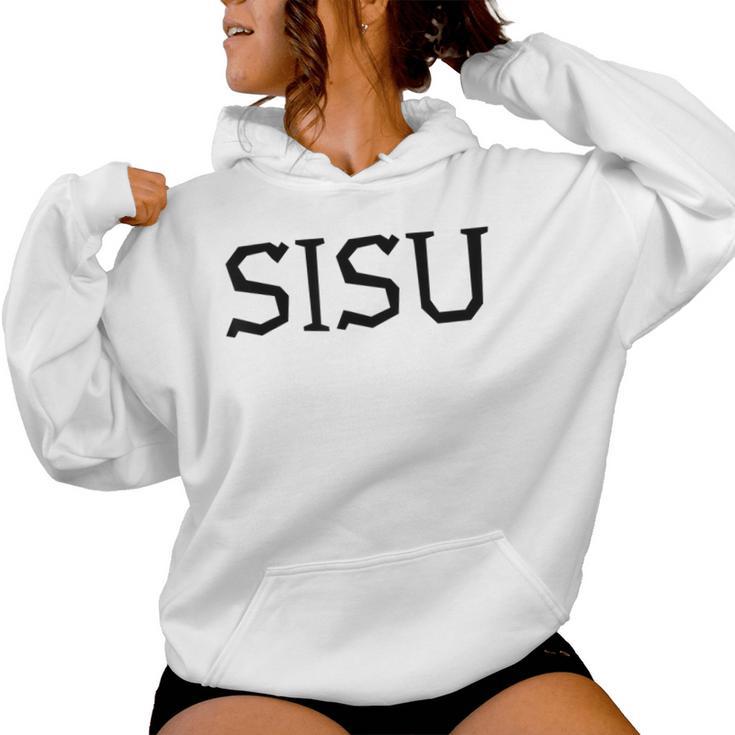 Sisu Finnish Finn Women's Kapuzenpullover für Damen