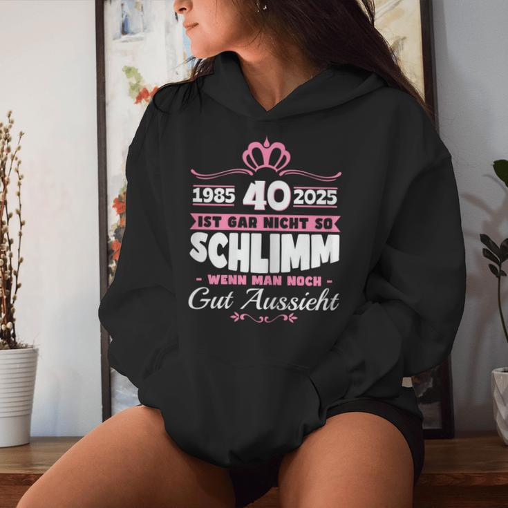 40Th Birthday Woman 40Th Birthday Women'sintage 1985 Women's Kapuzenpullover für Damen Geschenke für Sie