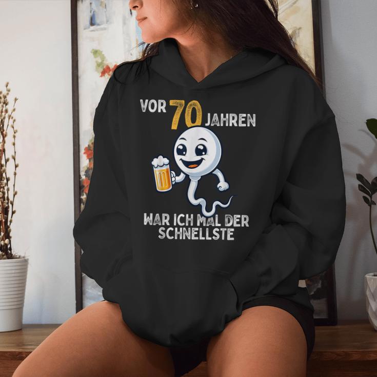 70Th Birthday Man Woman 70 Years 1954 Decorative Kapuzenpullover für Damen Geschenke für Sie