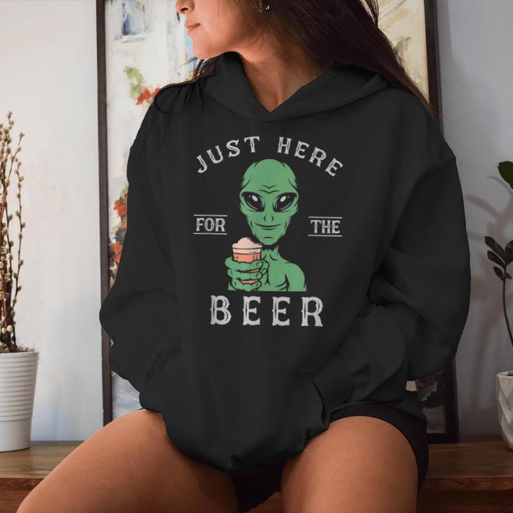 Alien And Beer Party Costume Kapuzenpullover für Damen Geschenke für Sie