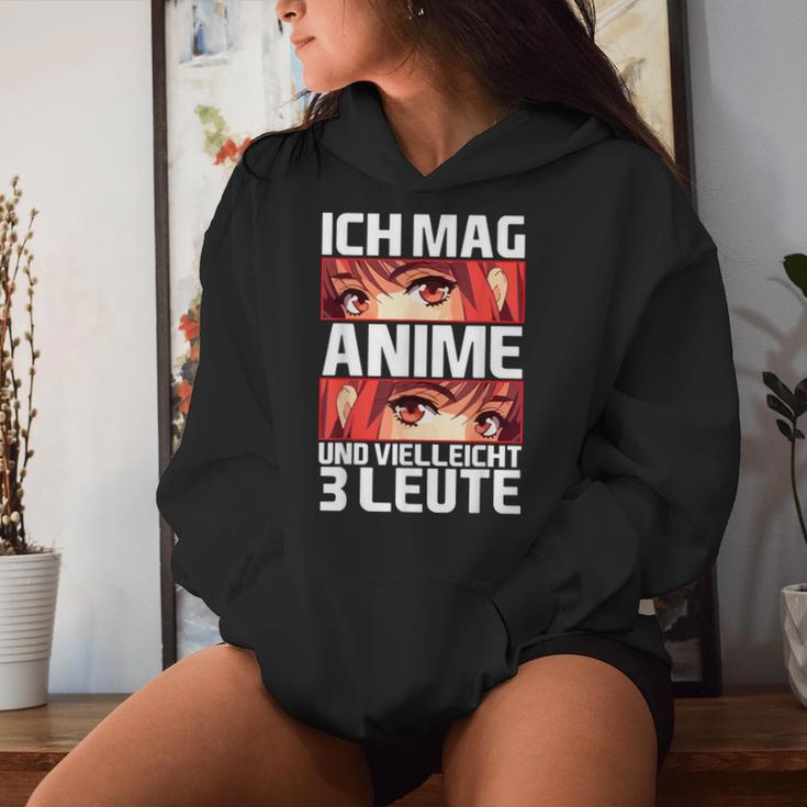 I Like Anime And 3 People Manga Japan Women's Children's Kapuzenpullover für Damen Geschenke für Sie