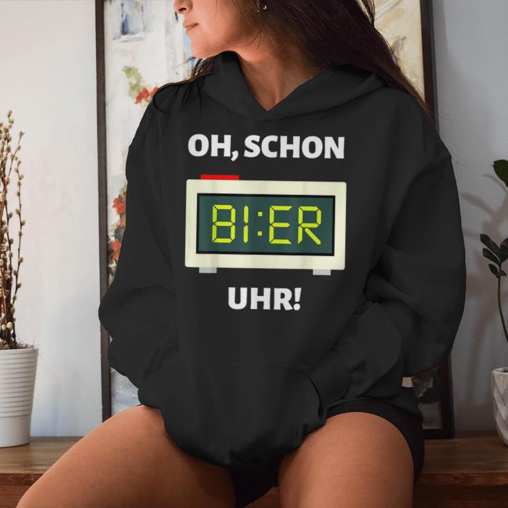 Beer Clock Mallorca Party Alcohol Beer Saufen Suff Kapuzenpullover für Damen Geschenke für Sie