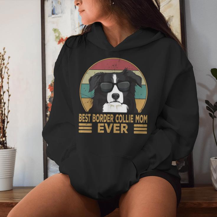 Best Border Collie Mom Ever Dog Mum Kapuzenpullover für Damen Geschenke für Sie