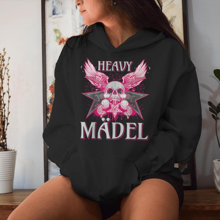 Biker Rocker Heavy Rock Punk Girl Hard Girl Metal S Kapuzenpullover für Damen Geschenke für Sie