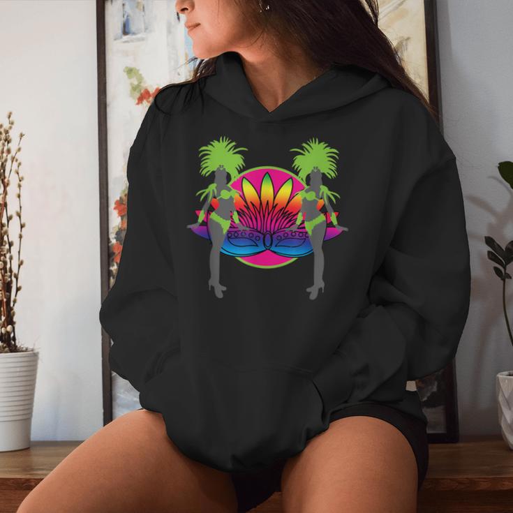 Brazil Samba Dance Woman Carnival Kapuzenpullover für Damen Geschenke für Sie