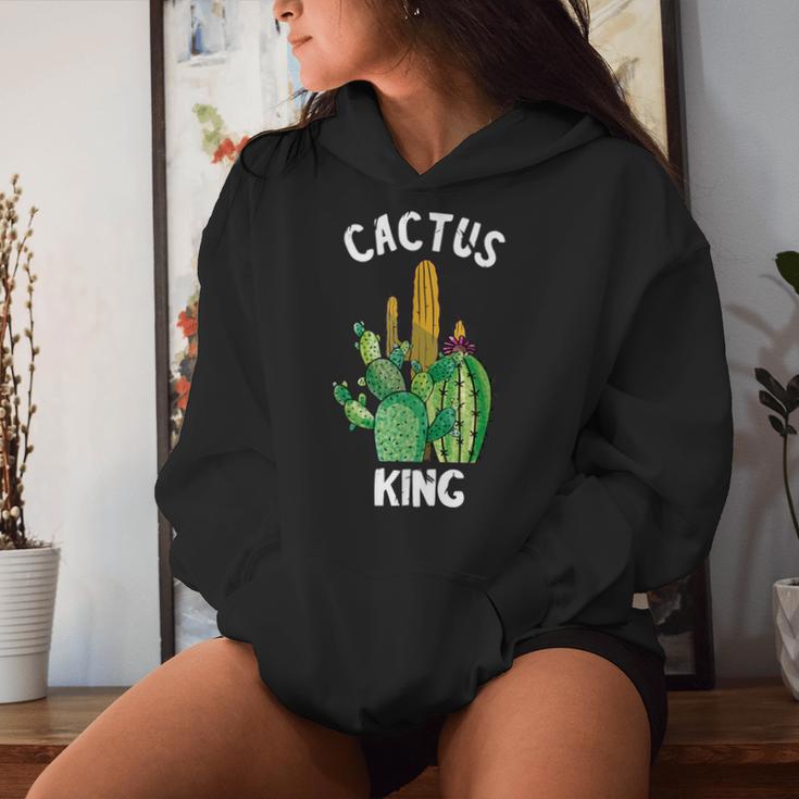 Cactus King Cactus Cactus Gardener Plants Cactus Kapuzenpullover für Damen Geschenke für Sie