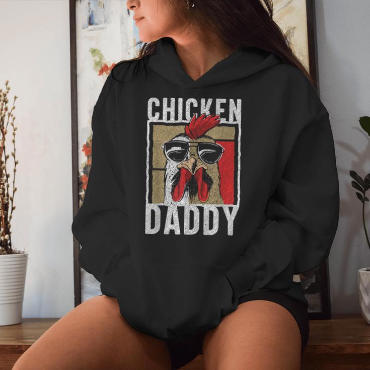 Chicken Daddy A Fun For Every Cockerel In The Basket S Kapuzenpullover für Damen Geschenke für Sie