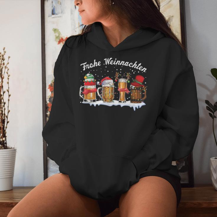 Christmas Beer Merry Christmas Kapuzenpullover für Damen Geschenke für Sie