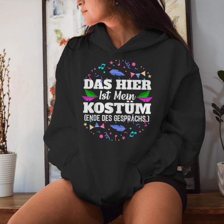 Das Hier Ist Mein Kostüm Fasching Carnival Children's Kapuzenpullover für Damen Geschenke für Sie