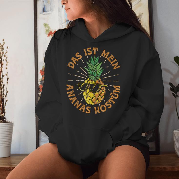 Das Ist Mein Ananas Costume Carnival Fancy Dress Fruit Fruit Kapuzenpullover für Damen Geschenke für Sie