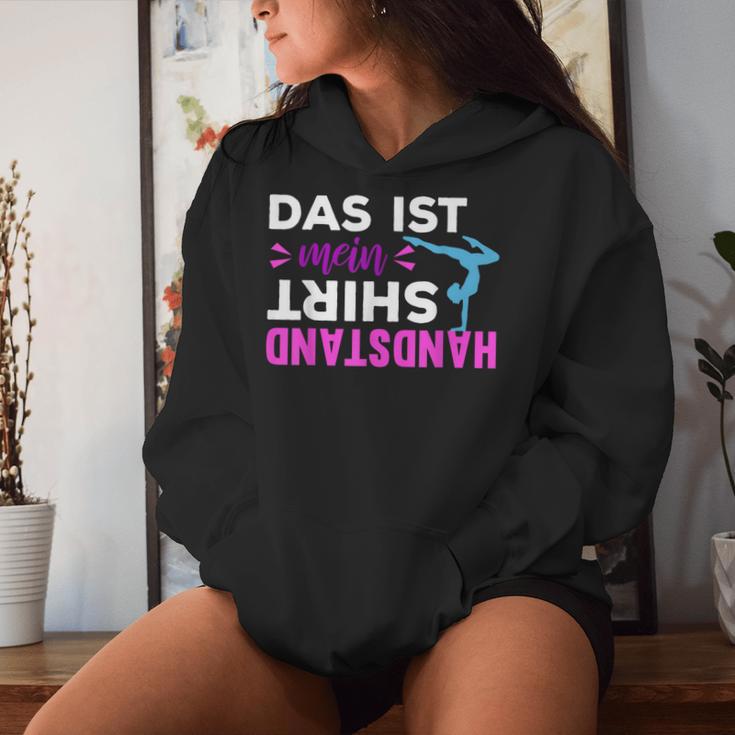 Das Ist Mein Handstand Girls' Gymnastics Sports Equipment Gymnastics Kapuzenpullover für Damen Geschenke für Sie