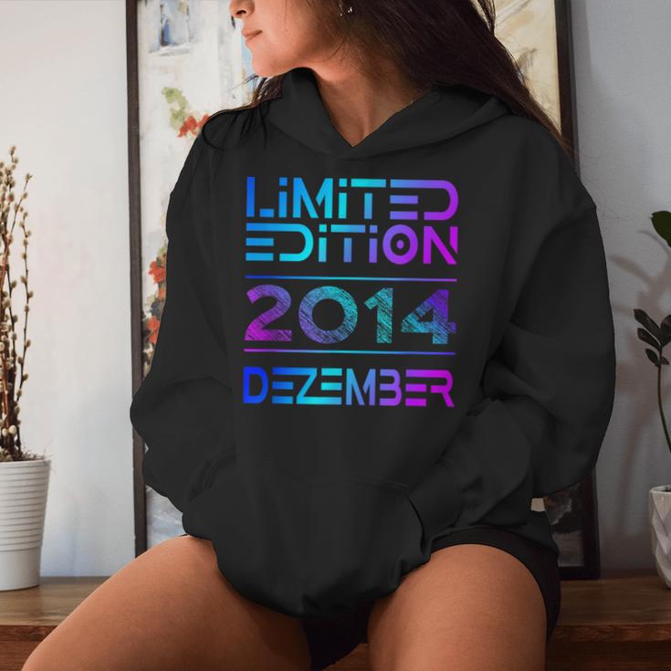 December 2014 Boy Girl 9Th Birthday Limited Edition Kapuzenpullover für Damen Geschenke für Sie